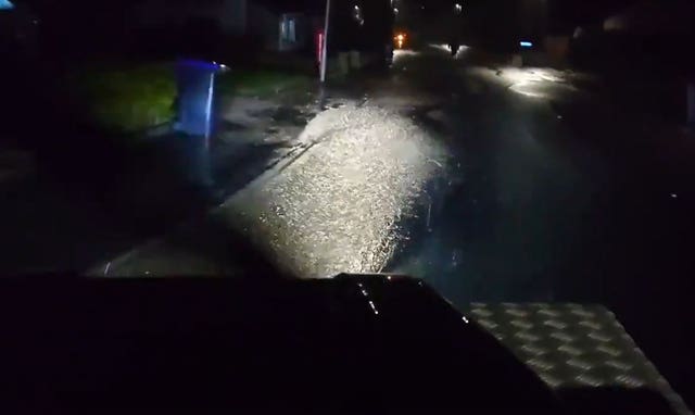 Flooding in Ellon