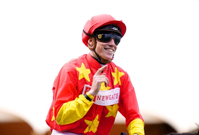 Pure elation for Shane Crosse as he claimed a first winner at the Royal meeting on State Of Rest in the Prince of Wales's Stakes