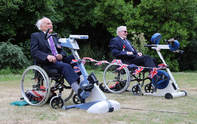 Normandy veterans cycle challenge