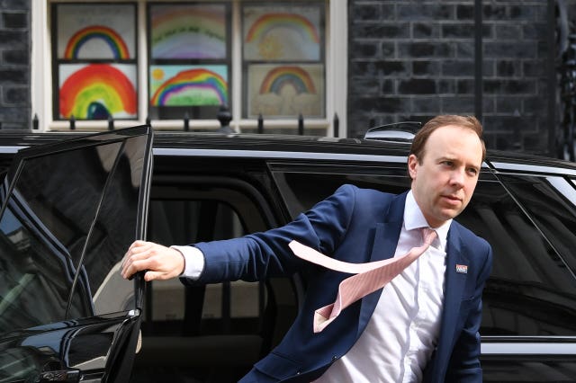 Health Secretary Matt Hancock (Stefan Rousseau/PA Wire)