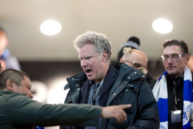 Ferrell watched several matches in England during a visit to the UK last year