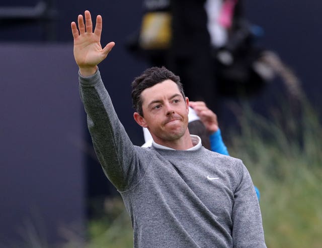 Rory McIlroy missed the cut in the Open Championship at Royal Portrush