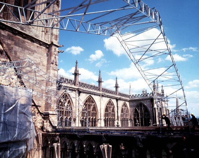 SOUTH TRANSEPT : YORK MINSTER 1984