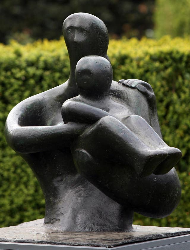 Henry Moore sculptures