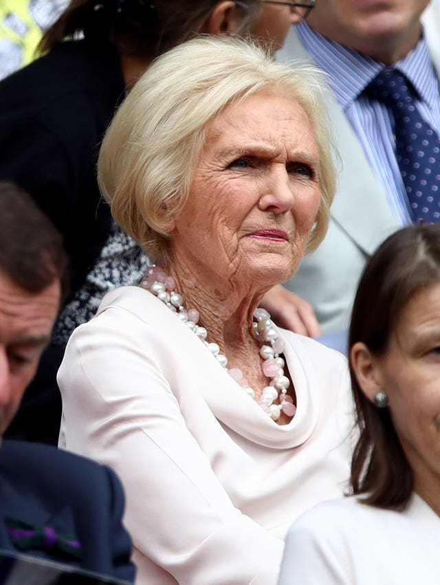 Mary Berry (John Walton/PA)