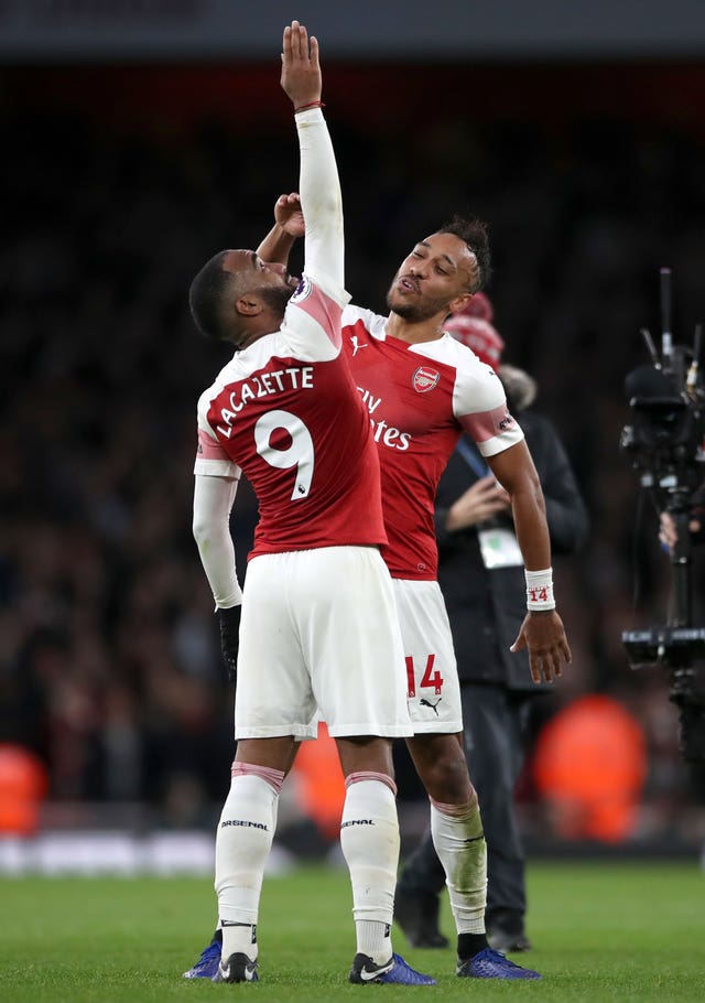 The introduction of Alexandre Lacazette helped turn the game in Arsenal's favour (Nick Potts/PA).