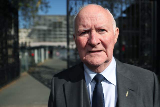 Liam Shannon, one of the so-called Hooded Men