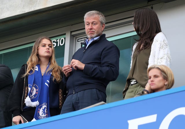 Chelsea owner Roman Abramovich has not been at A game this season