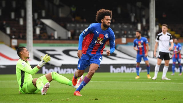 Dutchman Jairo Riedewald fired the Eagles into an early lead at Craven Cottage