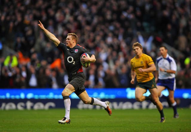 Chris Ashton scored a memorable try against Australia