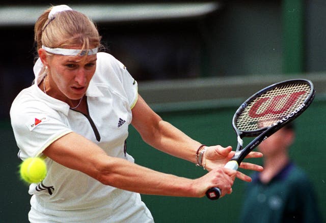 Top seed Steffi Graf was the beaten finalist on Seles' big day.