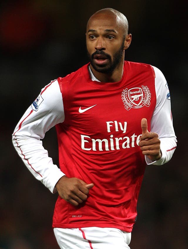 Thierry Henry is Arsenal's record goalscorer