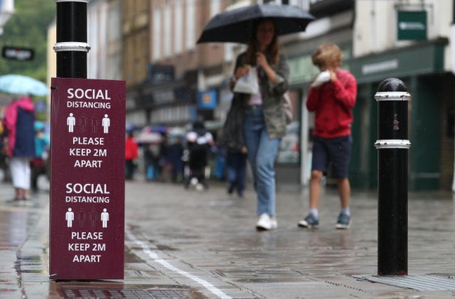 One poll found that the majority of people were in favour of keeping the two metre social distancing rule in place