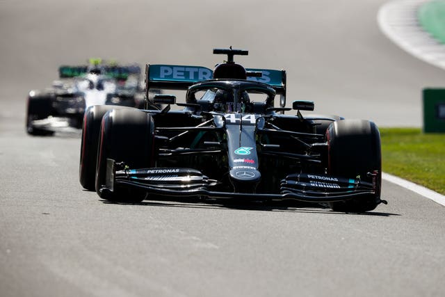 Lewis Hamilton could only finish fifth in second practice