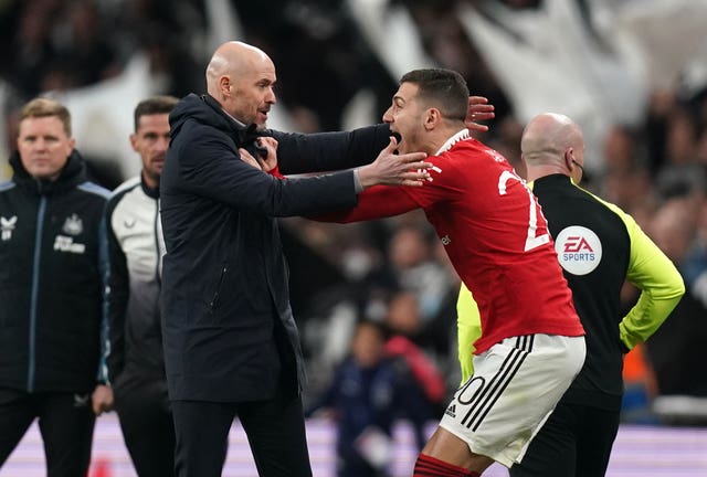 Erik ten Hag warns Man Utd players there is no room for ‘laziness’ after cup win