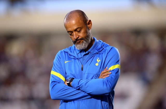 Nuno Espirito Santo has seen his Tottenham side lose their last two Premier League games 3-0.