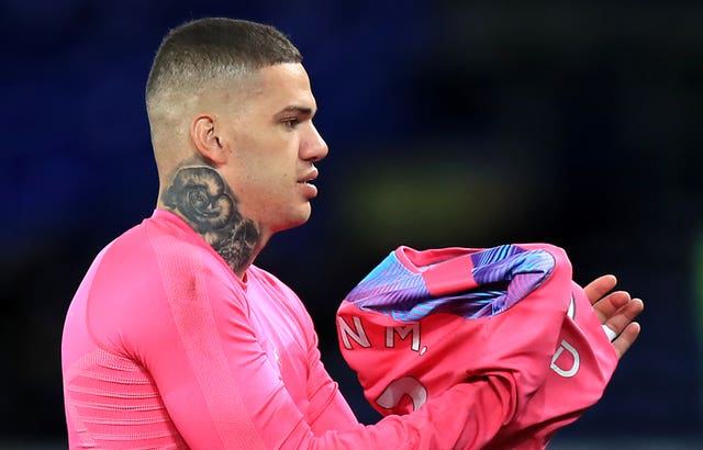 Ederson made a vital save in Manchester City's win over Crystal Palace
