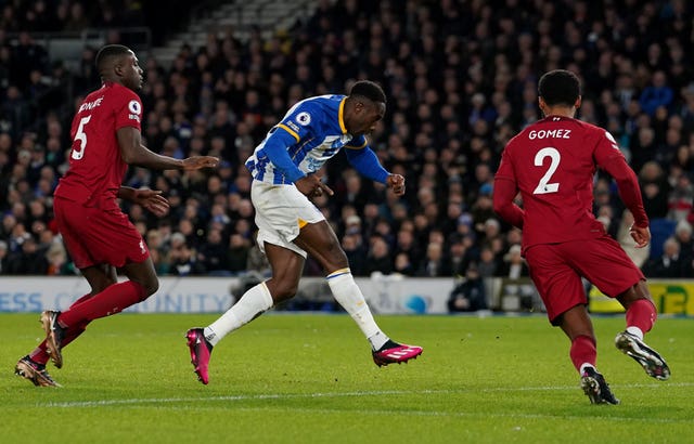 Brighton march above Liverpool in table with stunning home victory