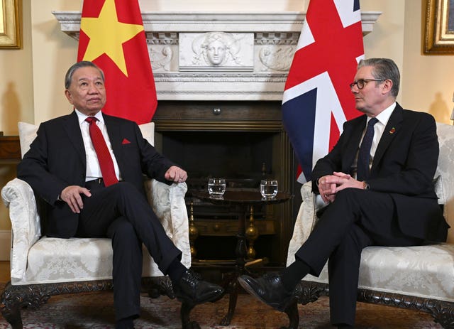 Secretary of the Communist Party of Vietnam To Lam UK visit