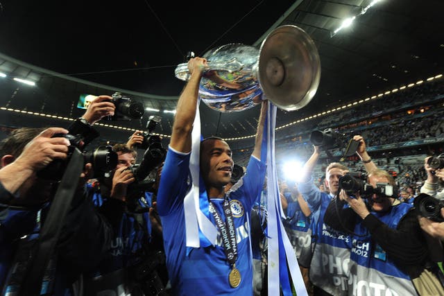 It was third time lucky for Cole, who scored in the decisive penalty shootout as Chelsea lifted the Champions League after beating Bayern Munich