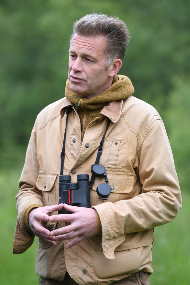 Chris Packham royal meeting plans