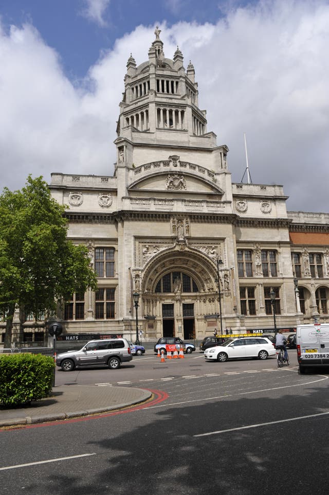 The Victoria and Albert Museum in west London (Tim Ireland/PA)