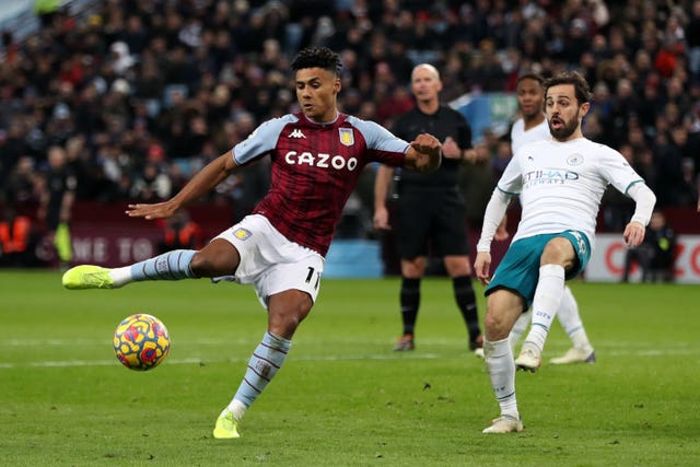 Aston Villa 1 - 2 Manchester City: Bernardo Silva’s volley inspires Manchester City to battling win at Aston Villa