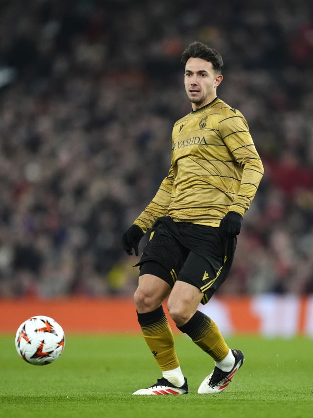 Real Sociedad’s Martin Zubimendi