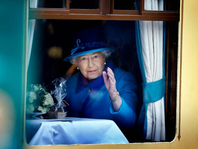 The Queen on the Borders Railway