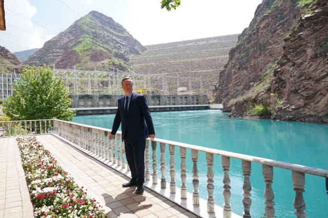 Cameron visit to Central Asia – Day 1