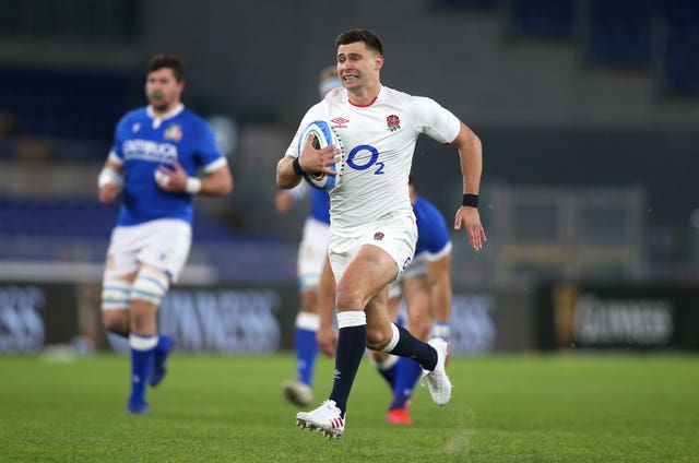 Youngs scored two tries at the Stadio Olimpico