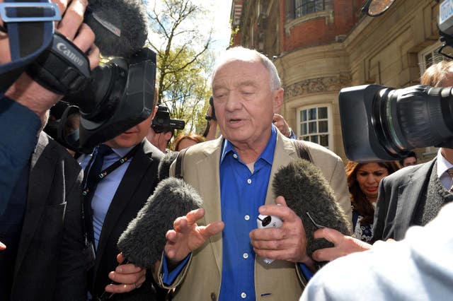 Ken Livingstone was suspended over an anti-Semitism row (PA)