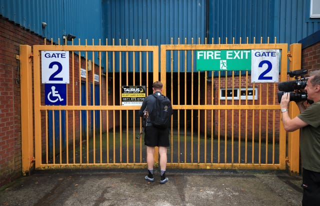 A liquidator could be brought in to sell off Bury's assets, inclduing the club's Gigg lane ground