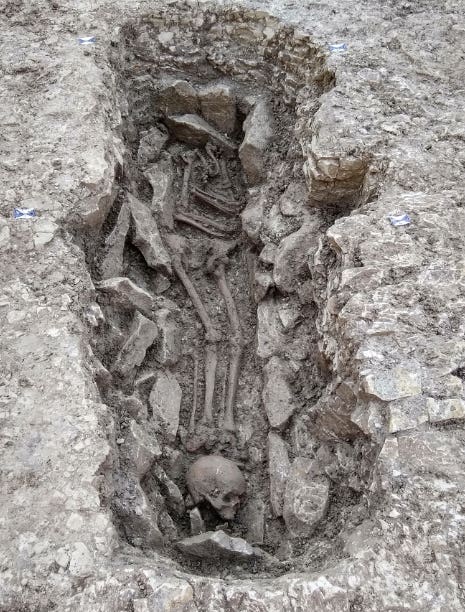 Artefacts found in Thames Water project