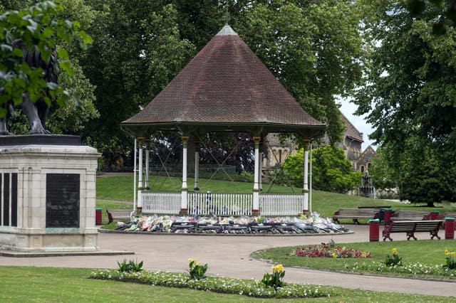 Forbury Gardens incident