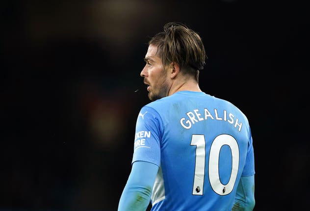 Manchester City’s Jack Grealish