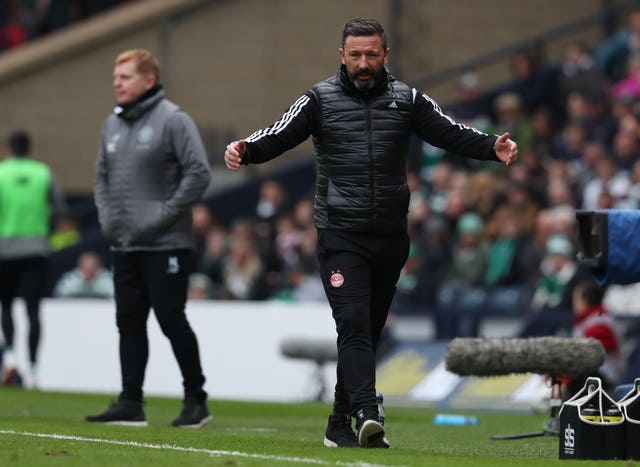 Aberdeen boss Derek McInnes has distanced himself from the national team job before