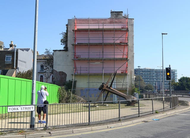 The building in Dover