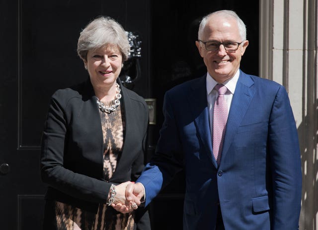 Malcolm Turnbull visit to UK