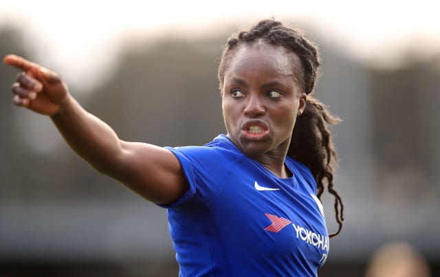 Mark Sampson was accused of making racist comments towards Eni Aluko, pictured