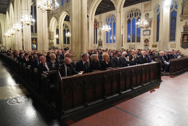 Sir David Amess memorial service