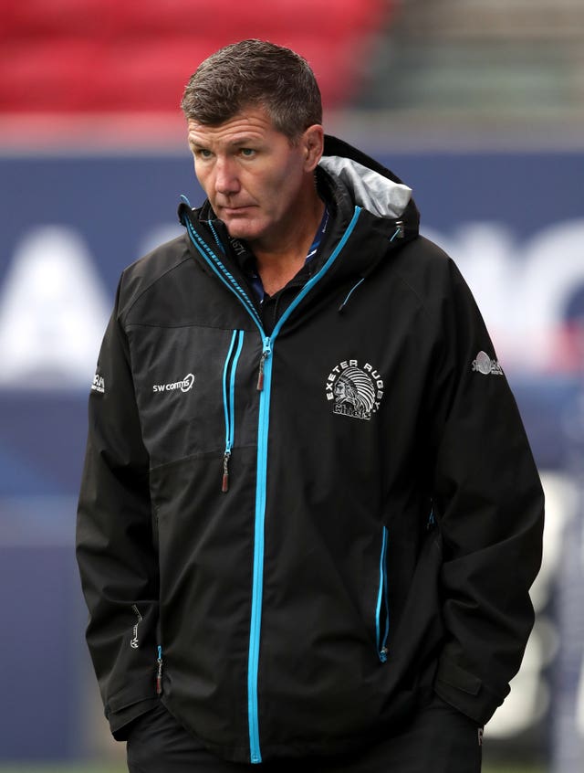 Rob Baxter was emotional after Exeter's win