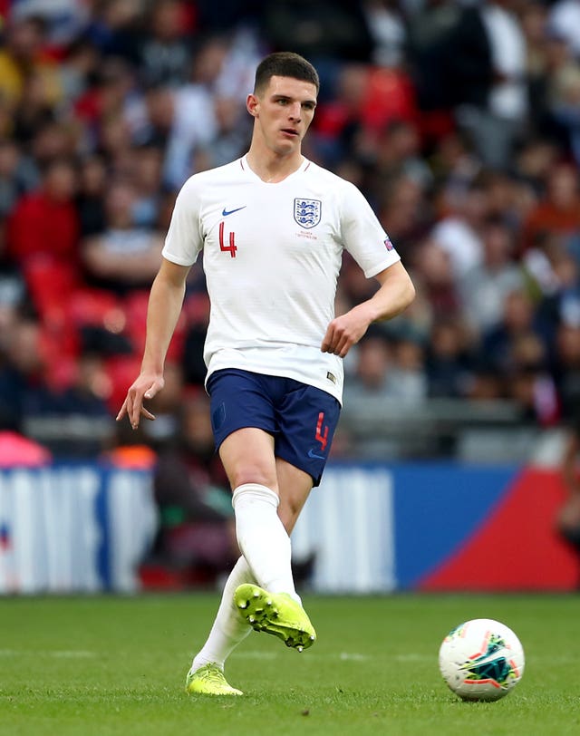 Declan Rice switched allegiance to England at the start of the year