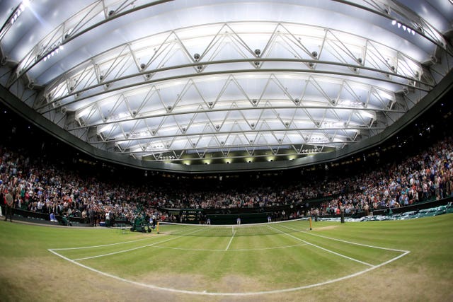 A view of Centre Court 
