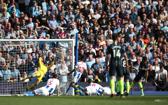 Riyad Mahrez blasted City 3-1 ahead