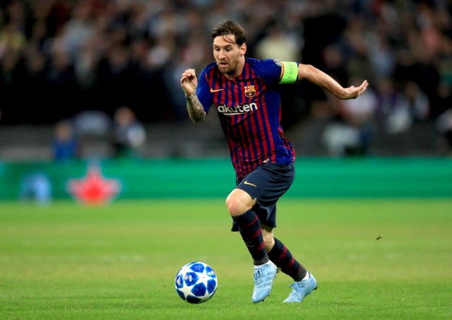 Barcelona's Lionel Messi scored 36 goals in 34 games last season in LaLiga