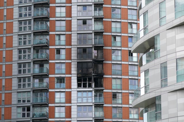 Canary Wharf fire
