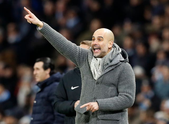 Guardiola feels the greater pressure is still on City