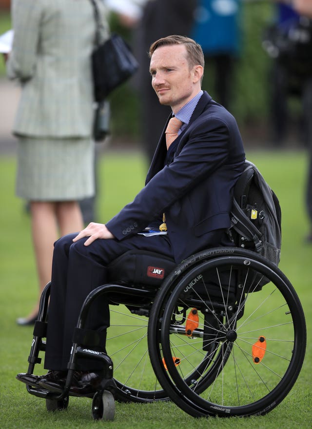 Freddy Tylicki at York racecourse