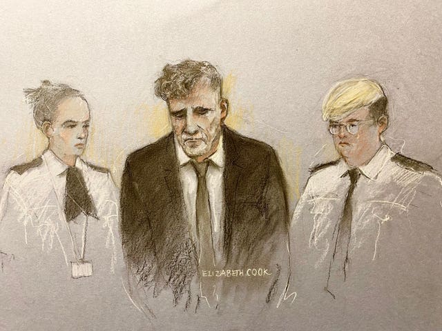 Paul Doyle appeared tearful in the dock